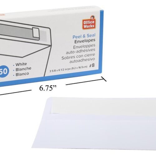 #10 peel & seal envelopes (pk/35) (copy)