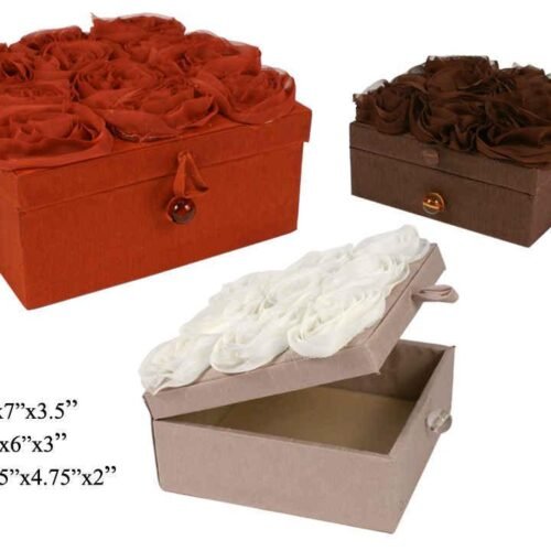 rose collection, jewellery box s