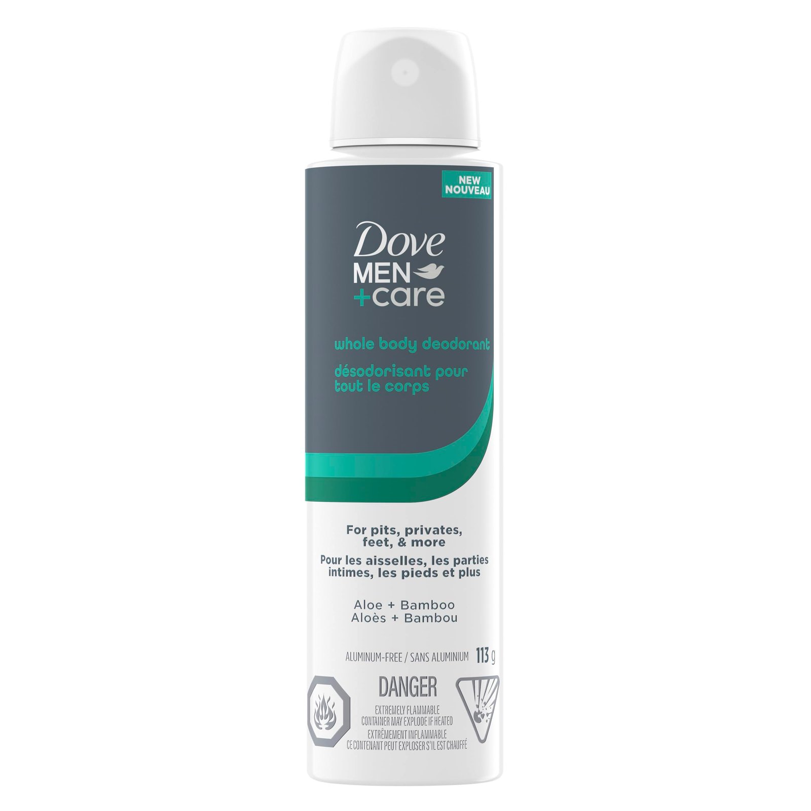 Dove Men Aloe Bamboo Deodrant (113g)