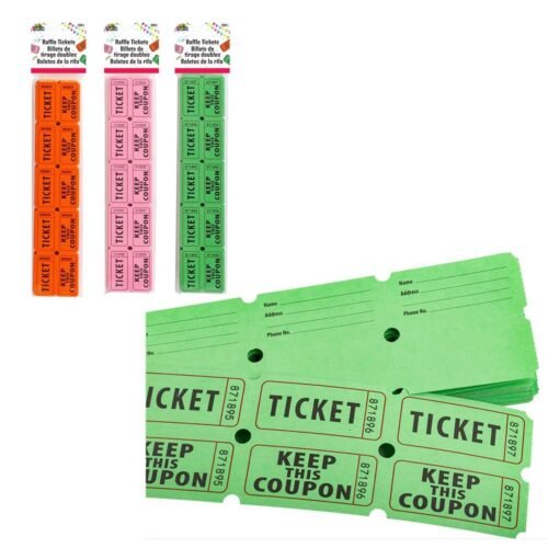 Let's Party Raffle Ticket (Pk/200)
