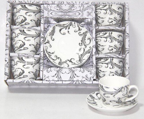 CUP & SAUCER 3 OZ. (ST/6)