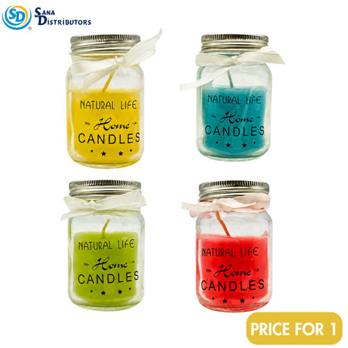 SCENTED CANDLE GLASS CANDLE 8.8CM